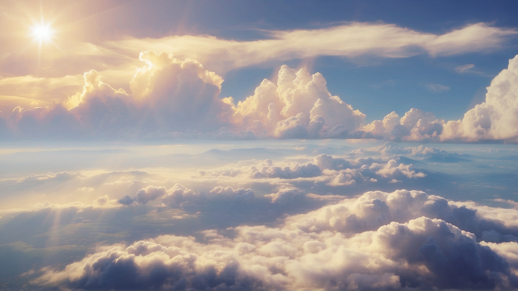 Default make sun light and clouds more dynamic and rising up 3
